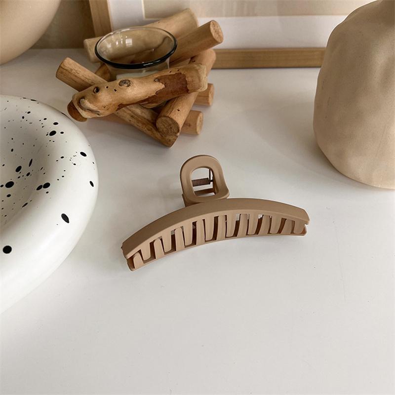 38 стилей Геометрия Женский зажим для волос Кофейно-бежевый Большой Заколка-краб для густых волос Корейская Большая Маленькая Заколка Женские Аксессуары для волос