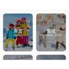 New Children Ski Gloves Girls Warm-Keeping Cartoon Pink Gloves Boys Cotton Waterproof Touchscreen Sports Gloves 9-15Y