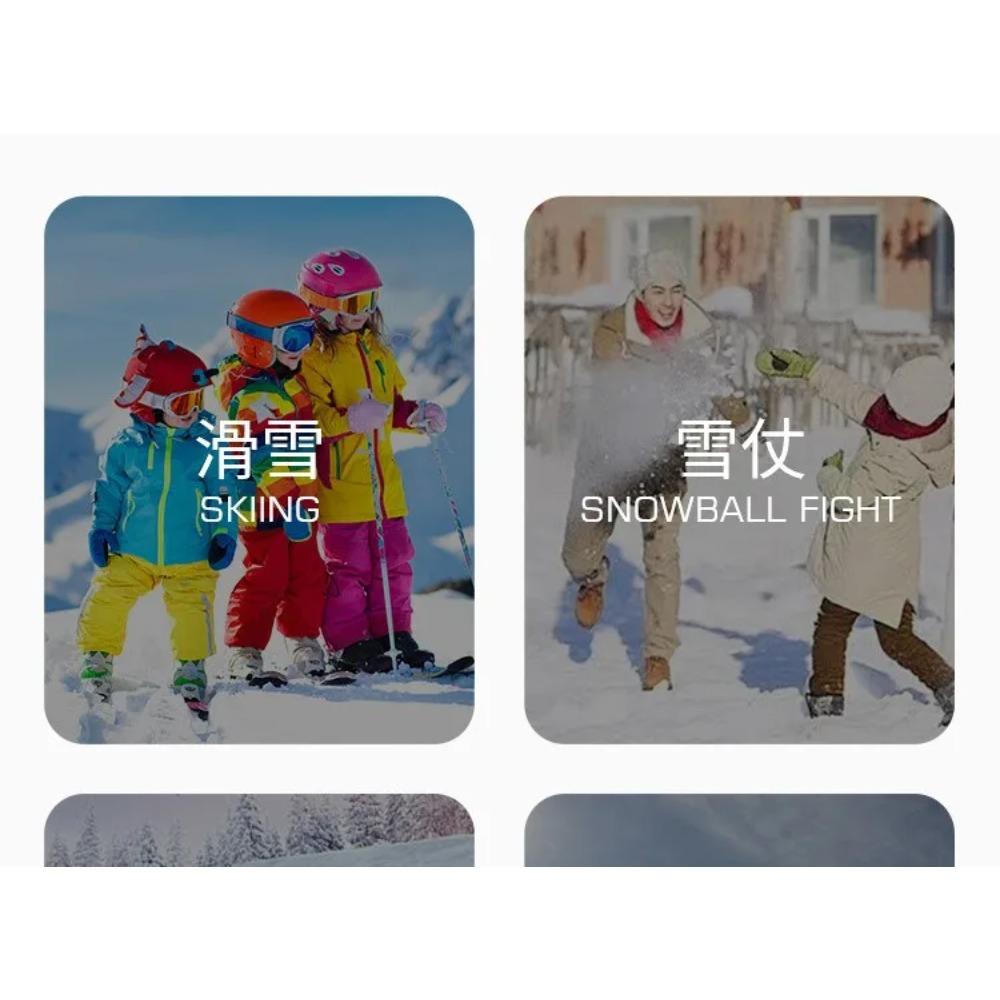 New Children Ski Gloves Girls Warm-Keeping Cartoon Pink Gloves Boys Cotton Waterproof Touchscreen Sports Gloves 9-15Y