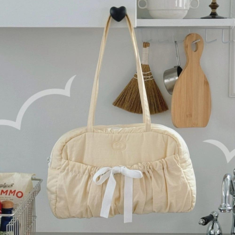 Cloud Embroidery Underarm Bag Large Capacity Travelling Bag Fashion Shoulder Bag Female