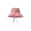 Simple Solid Color Sunscreen Bucket Hat Breathable Adjustable Fisherman Hat Thin Korean Style Wide Brim Sun Hat Hiking
