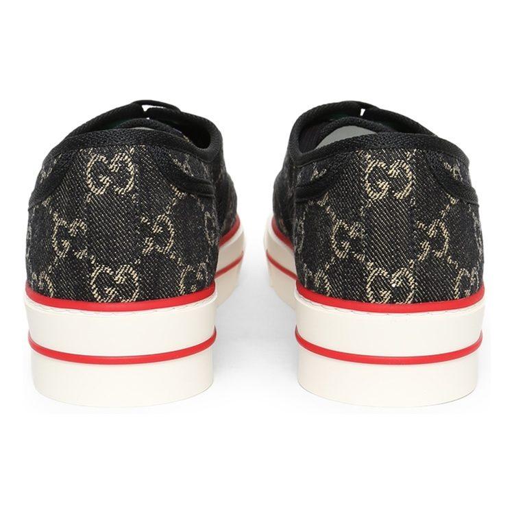 Gucci Кроссовки Tennis 1977 Low 'GG Logo - Черный Деним' 655699 UN340 1292