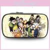 Naruto Anime Character Print Student Single Layer Stationery Storage Bag For Daily Use