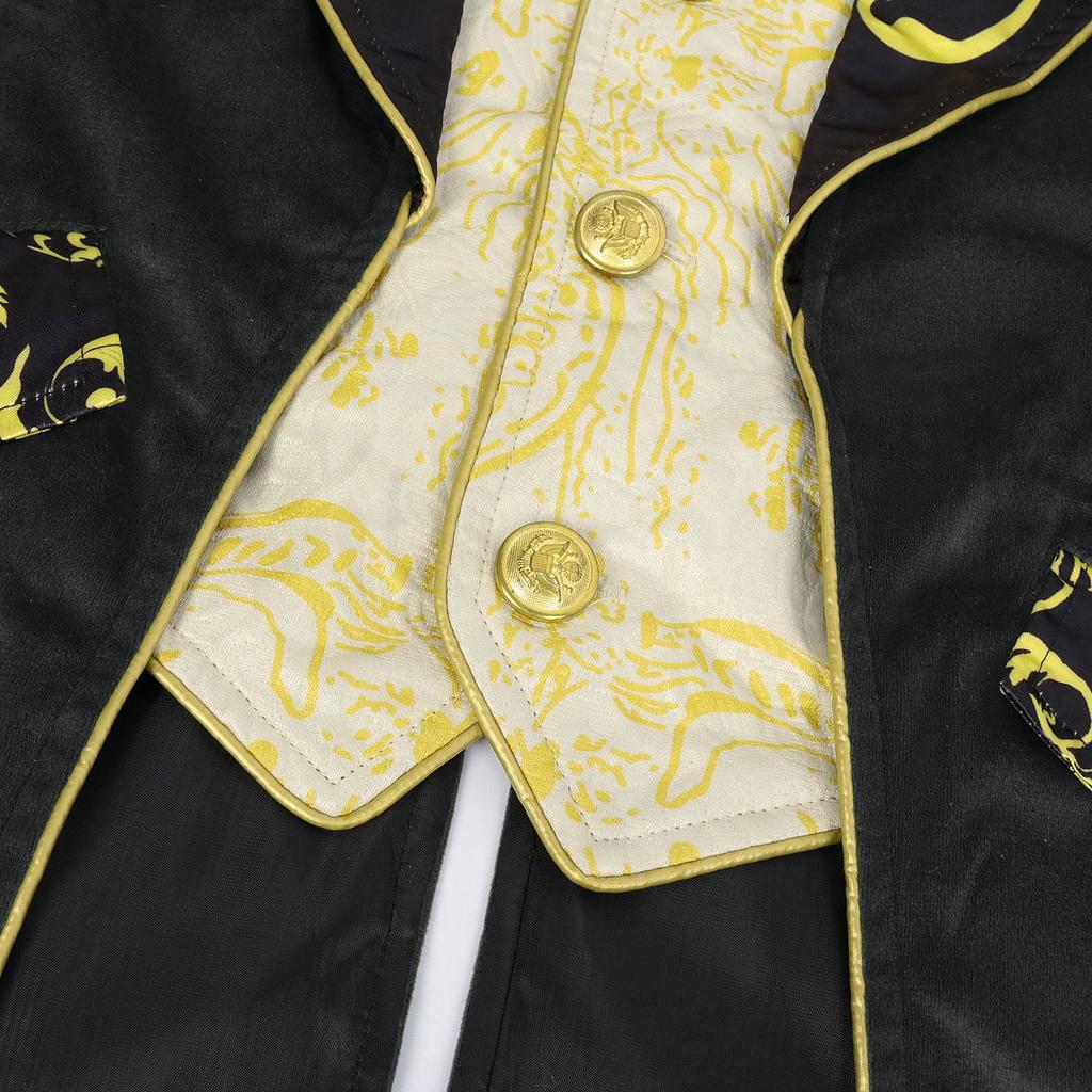 Men's Steampunk Coat Tuxedo Medieval Costume Gothic Victorian Frocker Uniform Party Retro Casual Halloween Tailcoat Jackets