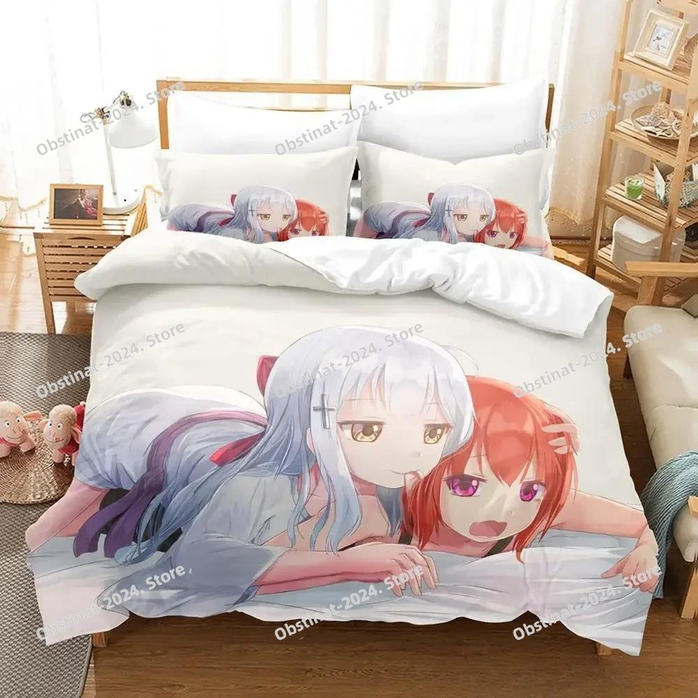 3D Cartoon Kawaii Gabriel Dropout Bedding Set Print Bed Set Duvet Cover Sheet Pillowcase Soft Quilt Cover Full Queen King Size