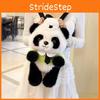 Police Plush Panda Backpack For Girls With Zipper Closure And Design Cartoon