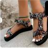 Women's Fashion Sandals Ankle Straps Outdoor Casual Beach Shoes Platform Sandals Comfortable Non-slip Women's Shoes