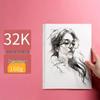 Коллекция книг: 8K Эскиз, 4K Гуашь, 16K Октаво Акварель и Плотная Бумага для Рисования