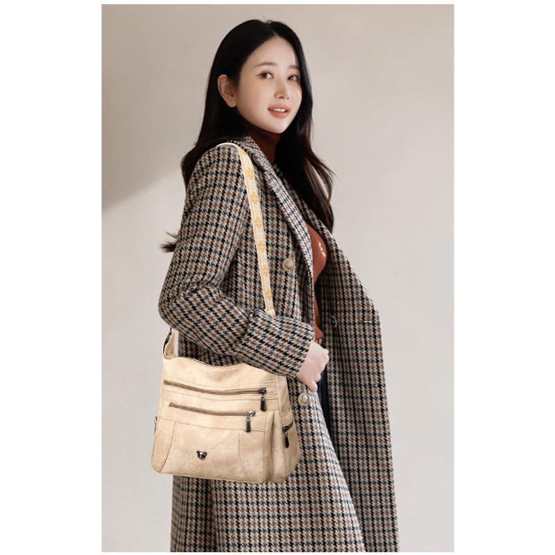 Универсальная сумка через плечо с несколькими карманами