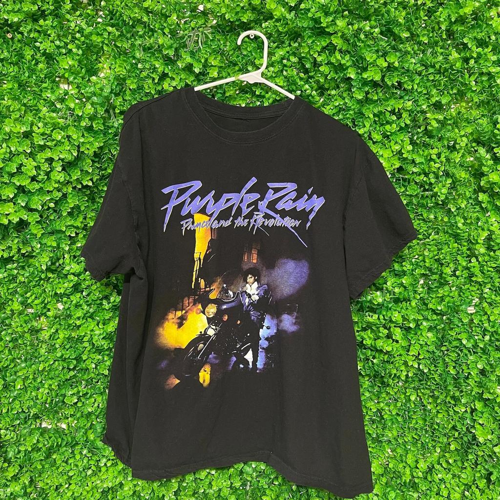 Vintage Prince Purple Rain T-shirt - Adult Mens Large - T48