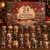 2026 Advent Calendar Blind Box Set Acrylic Ornament Gingerbread Snowman Holiday Countdown Toy Adults