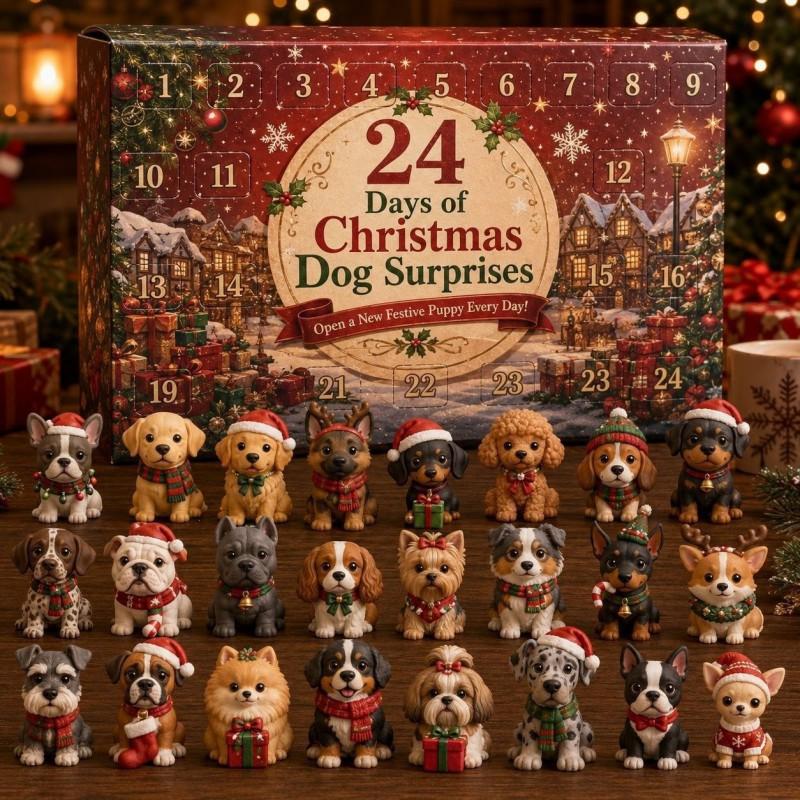 2026 Advent Calendar Blind Box Set Acrylic Ornament Gingerbread Snowman Holiday Countdown Toy Adults