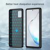 Чехол для Samsung Galaxy Note10 Lite Чехол для Samsung Galaxy Note10 Lite 4G 6,7 дюйма Углеродное волокно Противоударный силиконовый бампер