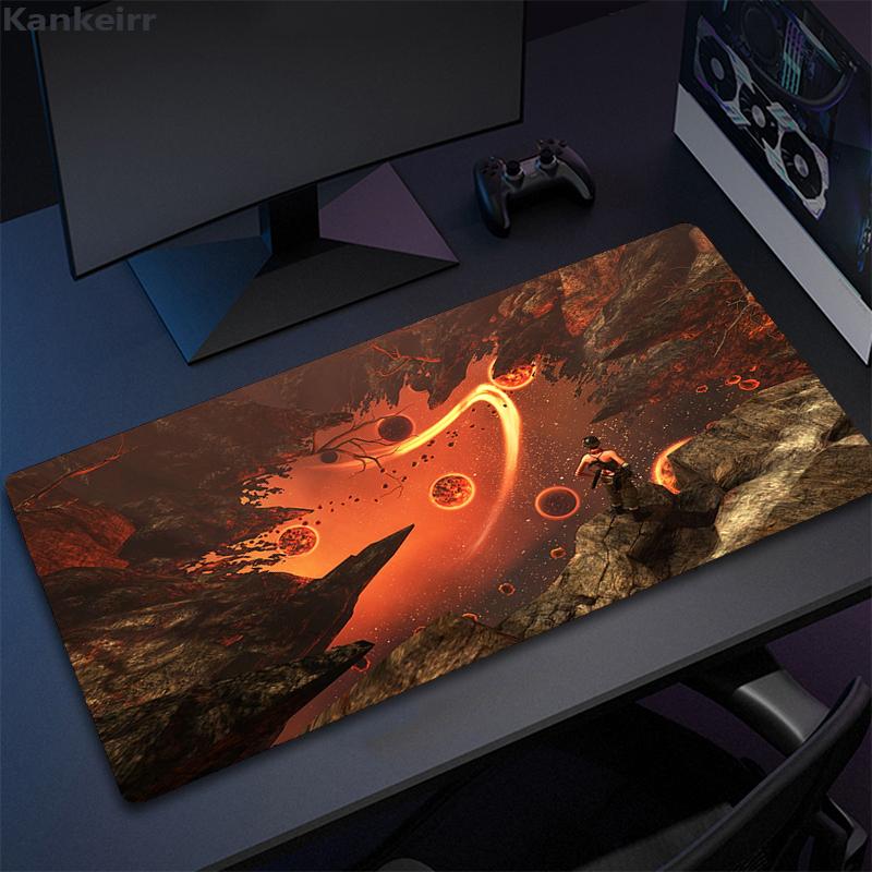 Pc Gaming Mouse Pad Gamer Outer Wilds Mausepad Nonslip Mat Deskmat Computer Tables Office Accessories Mousepad Keyboard Mats Xl