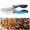 Snail Tail Cutting Tool Stainless Steel Escargot Scissors Snail Plier With Rubber Handle For Precise Snail Processing