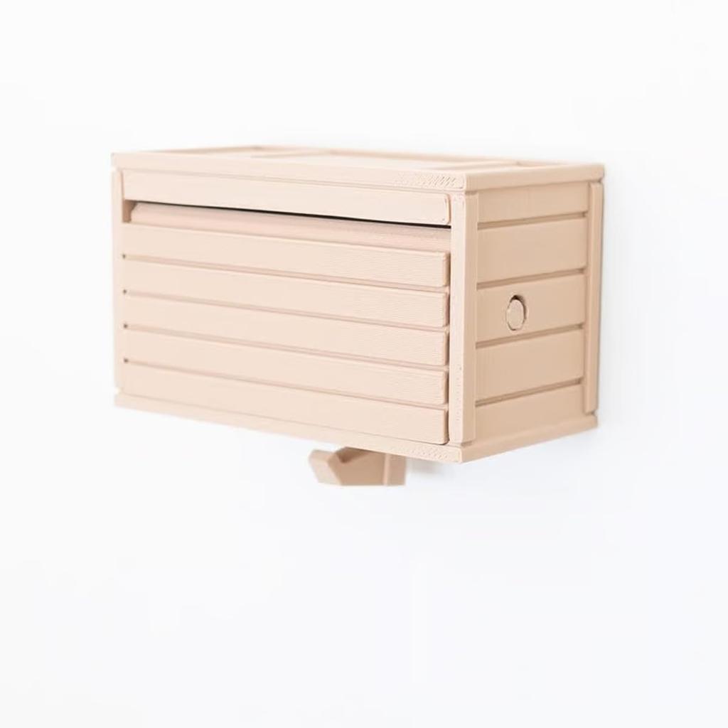 Держатель ключей для гаража с открывающейся дверью, держатель ключей для стены, забавный 3D-печатный органайзер для ключей, настенное крепление, простая установка вешалки для ключей для прихожей