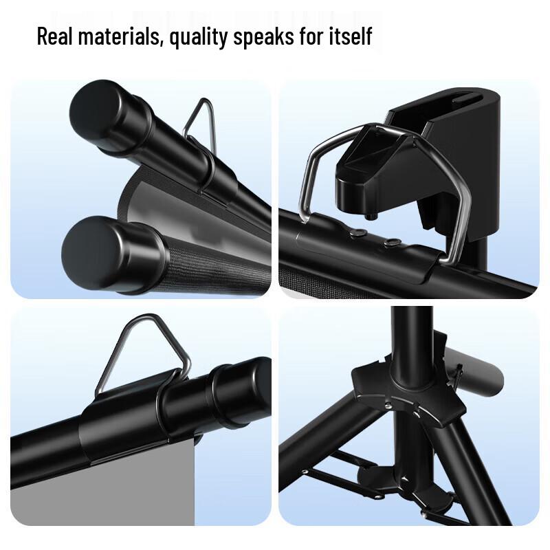 IN&VI 100-inch 16:9 Portable Anti-Light Projector Screen