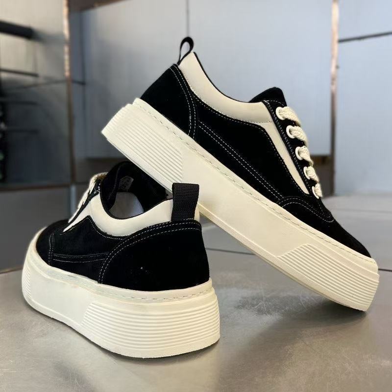 2026 Spring New Trendy Fashion Casual Sports Thick Soled Height Raising Low Cut Comfortable Casual Men's Shoes