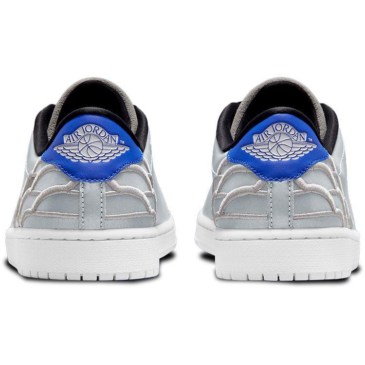 Светоотражающие кроссовки унисекс Air Jordan 1 Center Court Серый металлик-серебристый белый DO7762-004