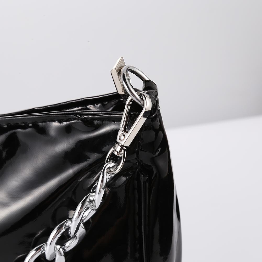 40 см панк-металлическая толстая цепочка для сумки через плечо с ручками для сумки своими руками (Серебряный) ?