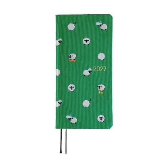 Hobonichi Techo 2027 Weeks Тайский Chief SheepSheepSheep Январь Старт Еженедельник Левый Тонкий Вертикальный