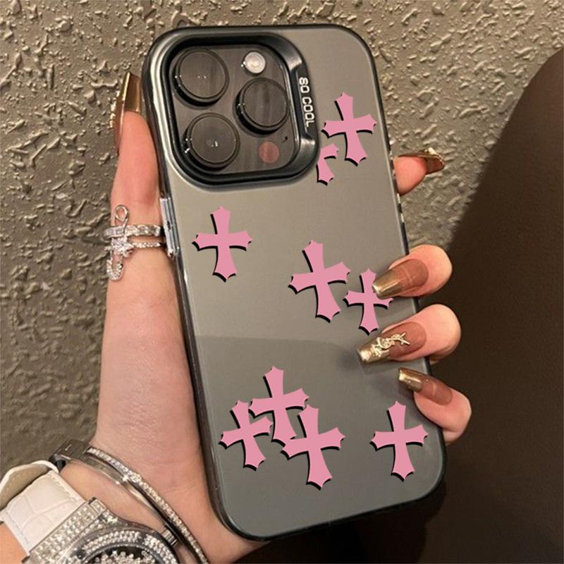 Luxury Jesus Christ Cross Electroplate IMD Phone Case For Poco F5 X5 X6 M6 Pro Mi 14 13 12 12T 13T Pro 11 Lite Hard Cover
