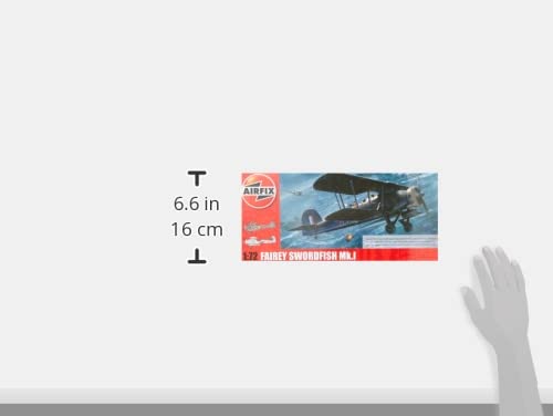 Airfix 1/72 Авиация Королевского флота Fairey Swordfish Mk.1 Пластиковая модель X-4053B