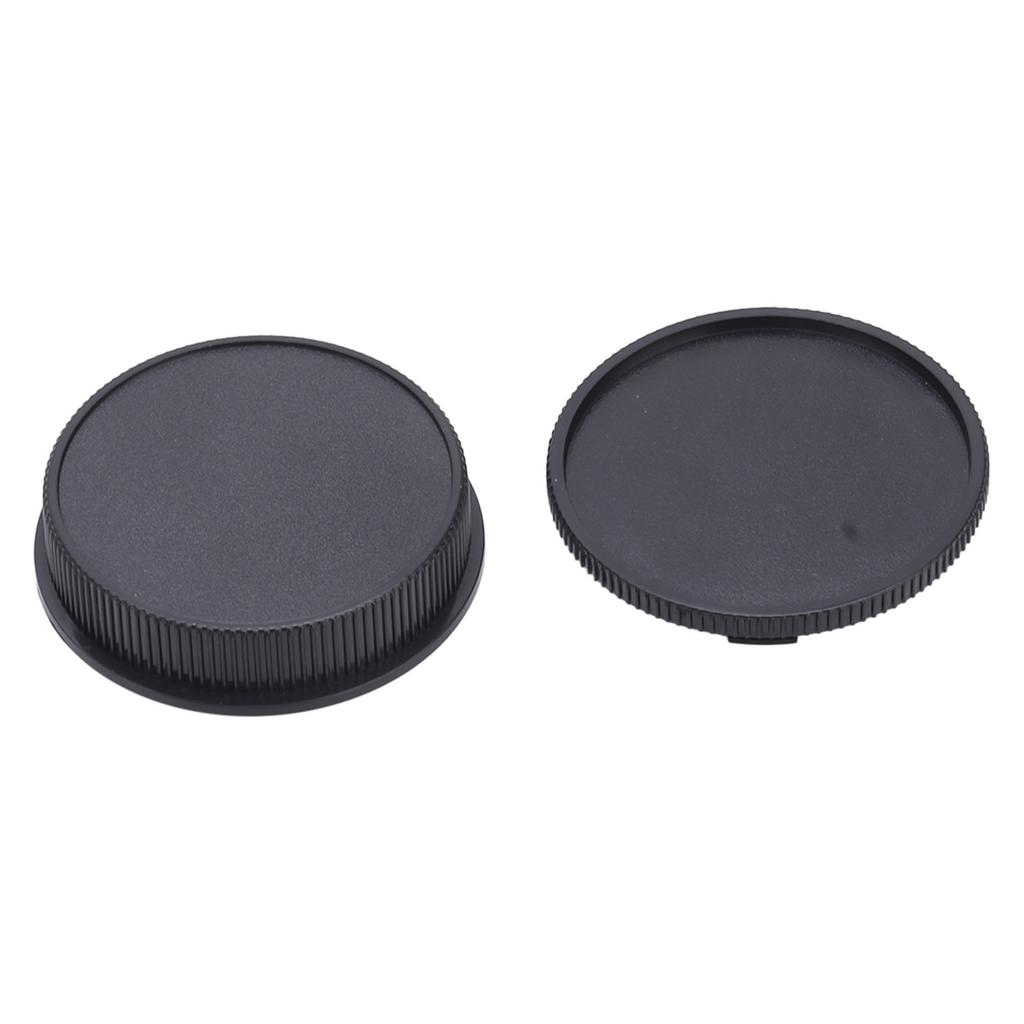 Camera Body and Rear Lens Cap Dustproof Stain Prevention Body and Rear Lens Cover Kit for Leica L