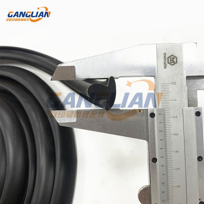 10 Meters Heidelberg SM102 CD102 Profile Rubber Seal C4.021.026F Sealing Strip Offset Printing Machinery 93.021.027 C4.021.026