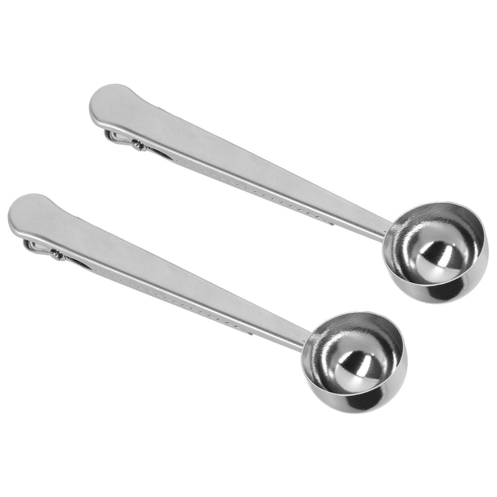 2 шт. Кофейная ложка-зажим, матовый внешний вид, тонкая работа, классический современный пищевой материал, кофе