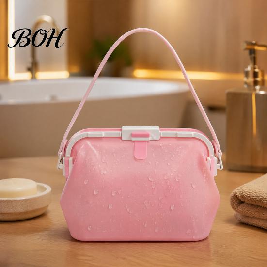 Waterproof Silicone Swimming Bag Swim with Leak-proof Clip, 4000ml Large Capacity Beach Foldable Crossbody Bag, Tote for Surfing And Travel
