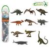 Набор мини-динозавров Collecta 1 (10 видов) Фигурка Игрушка Модель, популярные игрушки в Корее