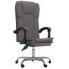 VidaXL Reclining Office Armchair Reclining Seat Computer Chair Adjustable Backrest and Footrest Office Furniture 349621