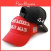 Trendy Make America Great Again Baseball Hat In Classic Red Color For Summer Fashion