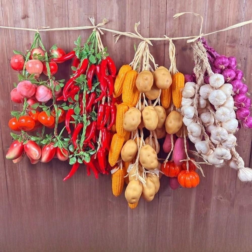 Fake Vegetable Home Garden Decoration Foam Wedding Photography Props DIY Decoration