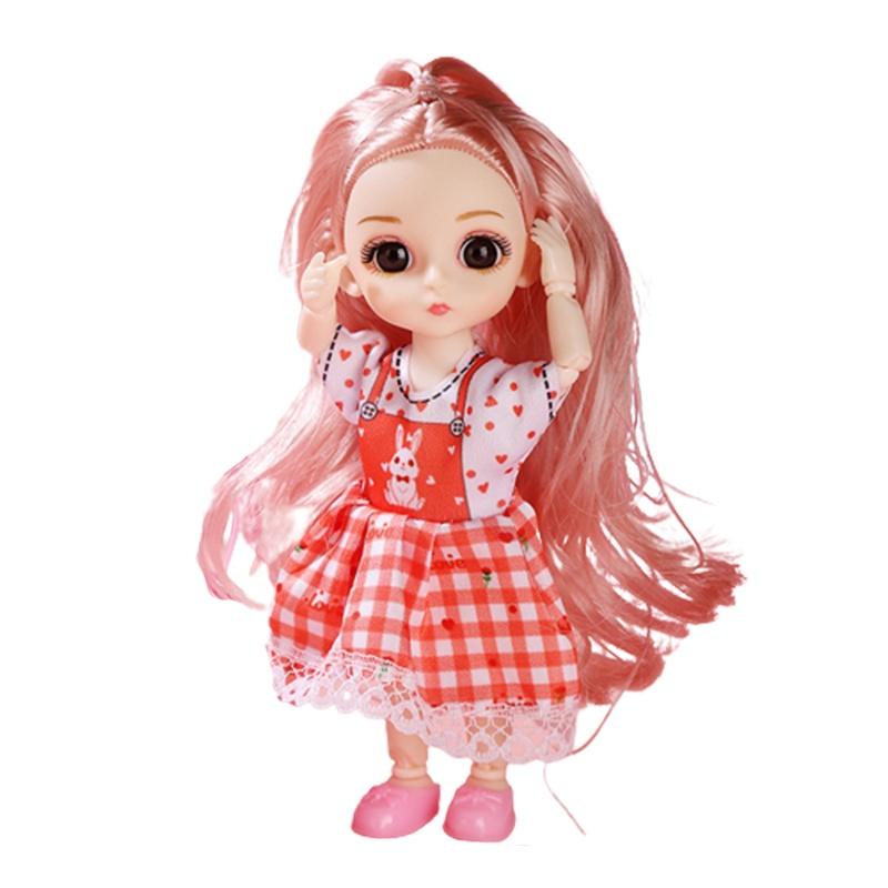 1/12 6,6 дюйма Bjd Куклы-принцессы Милые Подвижные суставы Детский подарок на день рождения