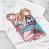 My Dress Up Darling Marin Kitagawa Wakana Gojo Anime Graphic T‑shirt Unisex Washed Cotton Short Sleeve Casual Streetwear Tops Unisex