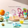 Silicone Baby Fruit Feeder with Cover Baby Nipple Fresh Food Vegetable Supplement Soother Nibbler Feeding Teething Pacifier