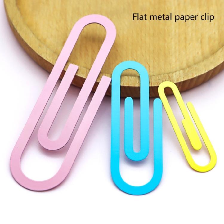8 шт. Увеличенные пастельные бумажные зажимы Гладкие металлические зажимы Многоцелевые помощники