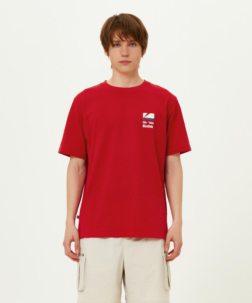 KODAK Rainbow Sorona Short Sleeve T-Shirt Red