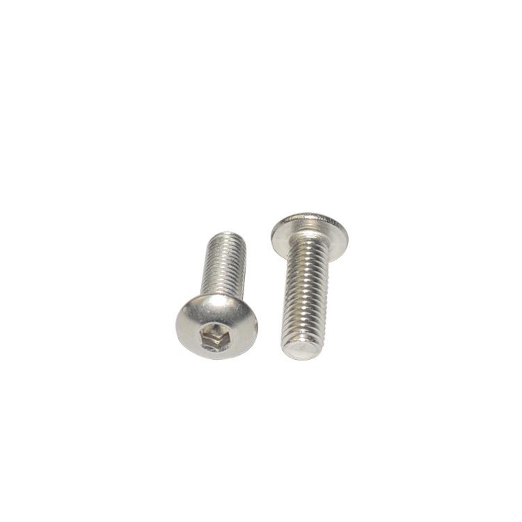 Винт с цилиндрической головкой и шестигранником Link CNC ISO7380, нержавеющая сталь 304, M2.5
