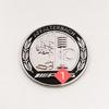3D Metal Apple Tree A+M+G Emblem Car Rear Side C Pillar Badge for M-ercedes B-enz A C E GLA GLC GLE GLS Sticker