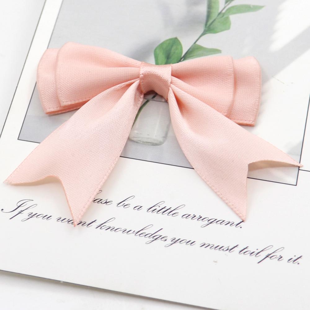 2,5 см полиэстер с двойным ласточкин хвостом бант на талию сделай сам цветок ручной работы