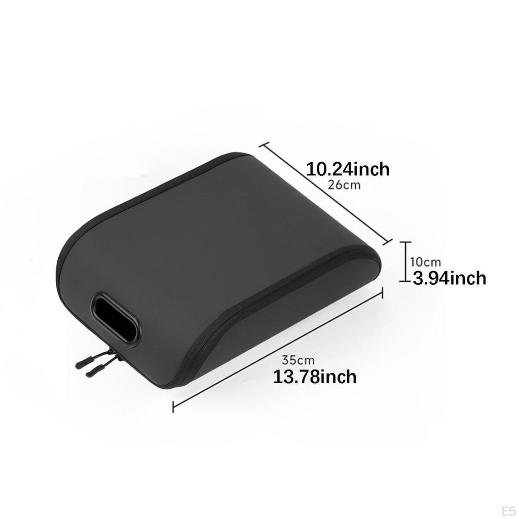 Box Bin Hollow Handle Design Portable Space Saving Breathable Compact Shoes Case