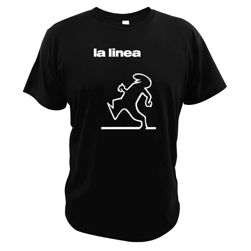 La Linea TV Series Print T Shirt For Unisex Unisex Tops Summer Harajuku Oversized Short Sleeve Tshirts Streetwear Asian Size S5XL