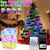 RGB-IC Светодиодная гирлянда USB Bluetooth и Пульт WS2812B Сказочные огни Водонепроницаемая Рождественский венок Декор для дома Свадьбы Праздничной вечеринки