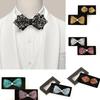 Exquisite  Bow Gentleman Ties For Men Pre-Tied Sequin Bow Ties Elegant Men Wedding Prom Tuxedo Accessories Gifts