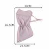 Fashion Quick Drying Ice Silk Mask Breathable Hanging Ear Sun Protection Mask Solid Color Anti-UV Mask Scarf Women