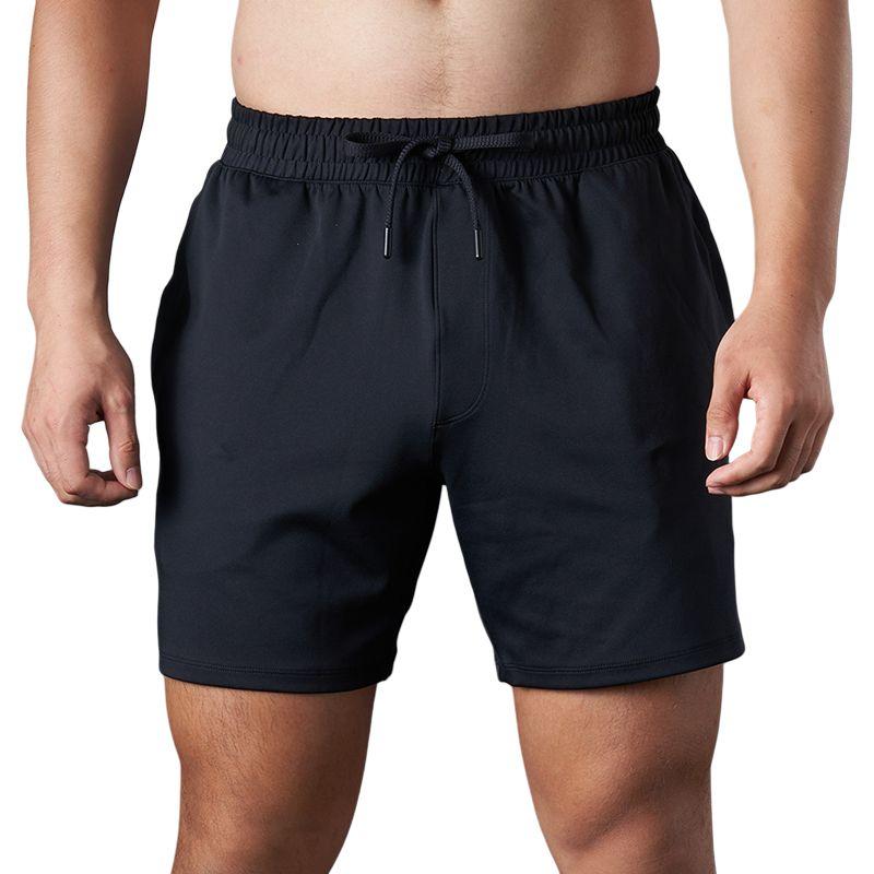 Under Armour Однотонные дышащие тканые шорты на шнуровке для спорта Мужские шорты Черные 1390439-001
