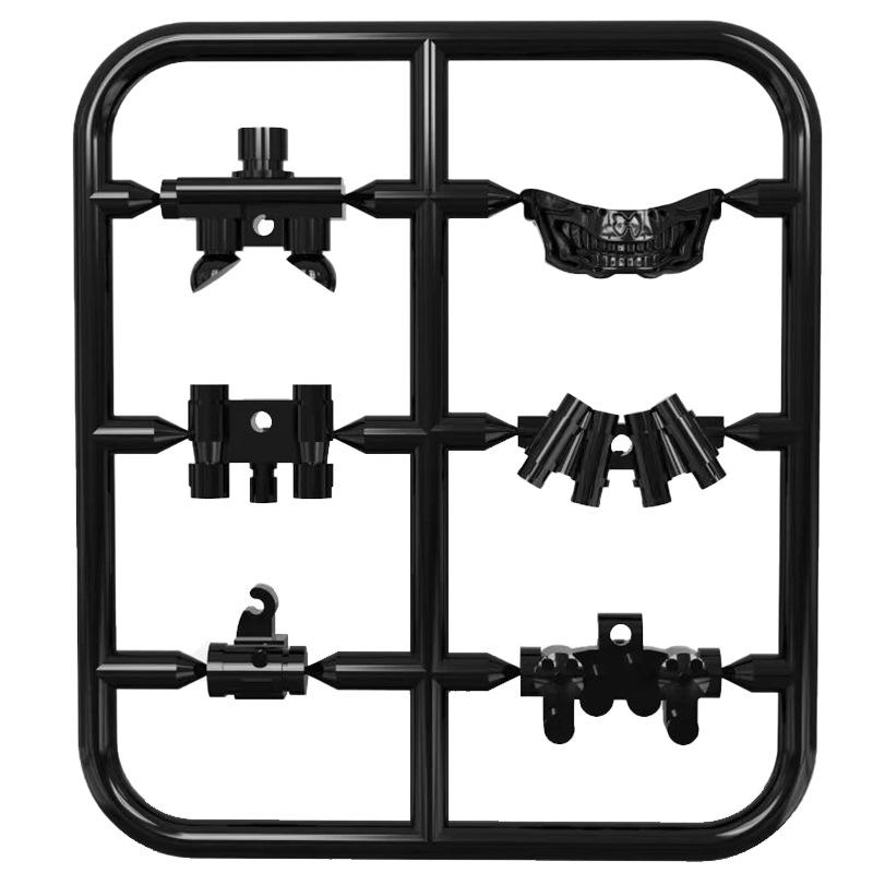 World War Ii Building Block Doll Military Toy Accessories Parachute Weapon Piece Equipment